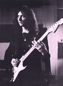Ritchie Blackmore in De Lane Lea studios
